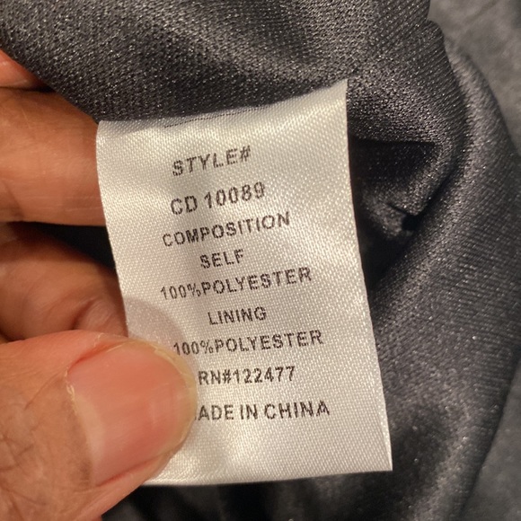 Embroidered slip dress. SZ m - Picture 7 of 7